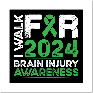 Brain Injury Awareness Walk 2024 Posters and Art